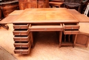 Louis XV style Desk in Oak, France 1900