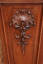 Louis XV style Pedestal in Walnut, France 19th century