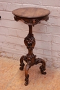 Louis XV style Pedestal in Walnut, France 19th century