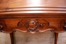 Louis XV style Secretary desk in Walnut, France 19th century