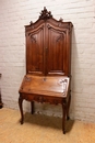 Louis XV style Secretary desk in Walnut, France 19th century