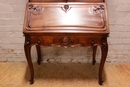 Louis XV style Secretary desk in Walnut, France 19th century