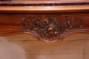 Louis XV style Vanity in Walnut, France 19th century