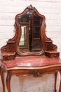 Louis XV style Vanity in Walnut, France 19th century