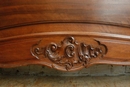 Louis XV style Twin beds in Walnut, France 19th century