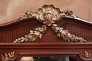 Louis XV style Vanity in mahogany, France 19th century