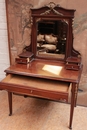 Louis XV style Vanity in mahogany, France 19th century