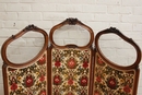 Louis XV style Folding screen in Walnut, France 19th century