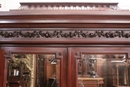 Louis XVI style Bedroom in mahogany, France 19th century