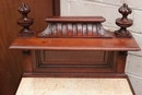 Louis XVI style Bedroom in mahogany, France 19th century