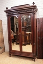 Louis XVI style Bedroom in mahogany, France 19th century