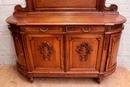 Louis XVI style Cabinet in Walnut, France 19th century