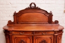 Louis XVI style Cabinet in Walnut, France 19th century