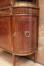 Louis XVI style Cabinet in mahogany & bronze, France 19th century