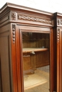 Louis XVI style Bookcase in mahogany., France 19th century