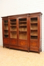 Louis XVI style Bookcase in mahogany., France 19th century