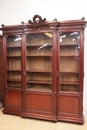 Louis XVI style Bookcase in mahogany, France 19th century