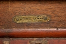 Louis XVI style Cabinet and server in mahogany bronze marble, France 19th century