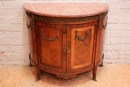 Louis XVI style Cabinet in mahogany & bronze, France 19th century