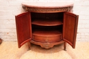 Louis XVI style Cabinet in mahogany & bronze, France 19th century