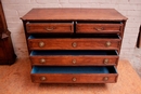 Louis XVI style Chest in Oak, Belgium 1800