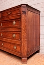 Louis XVI style Chest in Oak, Belgium 1800