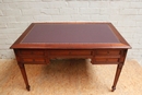 Louis XVI style Desk in mahogany, France 19th century