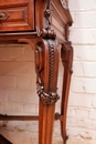 Louis XVI style Desk and chair in Walnut, France 19th century