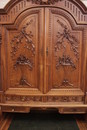 Louis XVI style Desk in Walnut, France 1900
