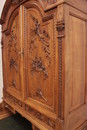 Louis XVI style Desk in Walnut, France 1900