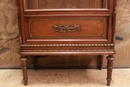 Louis XVI style Display cabinet in mahogany, France 1900