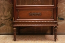 Louis XVI style Display cabinet in mahogany, France 1900