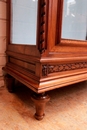 Louis XVI style Display cabinet in Walnut, France 19th century