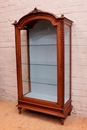 Louis XVI style Display cabinet in Walnut, France 19th century