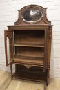 Louis XVI style Display cabinet in Walnut, France 19th century