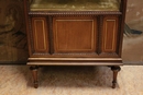 Louis XVI style Display cabinet in Walnut, France 1900