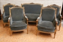 Louis XVI style Sofa set, France 19th century