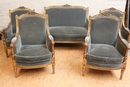 Louis XVI style Sofa set, France 19th century