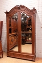 Louis XVI style Armoire in mahogany, France 1900