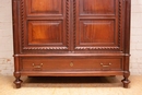 Louis XVI style Armoire in mahogany, France 1900