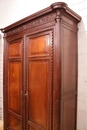 Louis XVI style Armoire in mahogany, France 1900