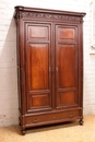 Louis XVI style Armoire in mahogany, France 1900