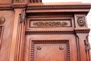 Louis XVI style Armoire in mahogany & bronze, France 1900