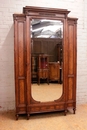 Louis XVI style Armoire in mahogany & bronze, France 1900