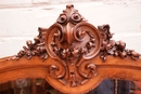 Louis XVI style Cabinet in Walnut, France 19th century