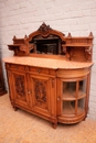 Louis XVI style Cabinet in Walnut, France 19th century