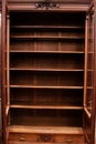 Louis XVI style Bookcase in Walnut, France 19th century