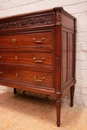 Louis XVI style Chest of drawers in mahogany, France 1900