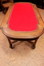 Louis XVI style Desk table in Walnut, France 19th century