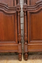 Louis XVI style Twin beds in Walnut, France 1900
